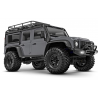 TRAXXAS TRX-4M 1/18 LD Land Rover Defender Scale Crawler argenté avec Batterie/Chargeur 4WD RTR