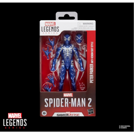 Marvel Legends Series Gamerverse Peter Parker Anti-Venom Suit Style, Figurine